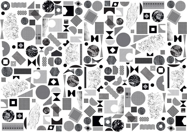 Texturae TXWR16233 Pattern Abstract Ultra A - mural w geometryczny i abstrakcyjny wzór