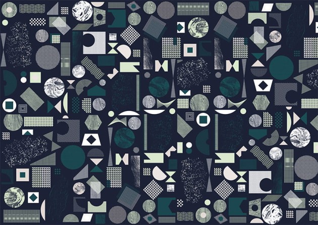 Texturae TXWR16234 Pattern Abstract Ultra A - mural w geometryczny i abstrakcyjny wzór