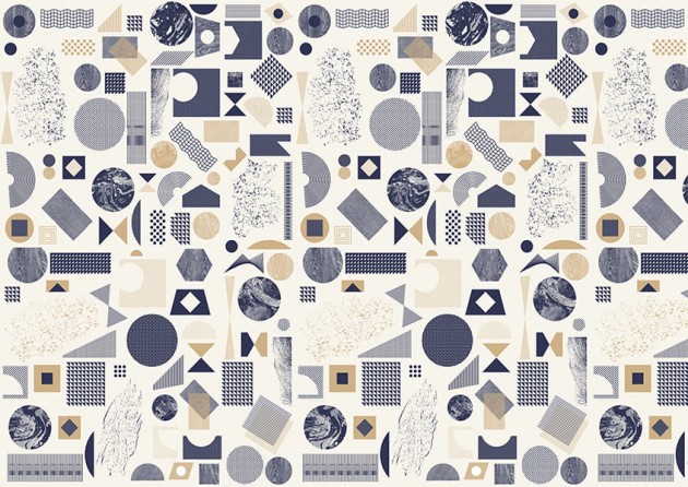 Texturae TXWR16236 Pattern Abstract Ultra A - mural w geometryczny i abstrakcyjny wzór