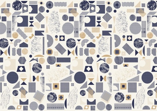 Texturae TXWR16236 Pattern Abstract Ultra B - mural w geometryczny i abstrakcyjny wzór
