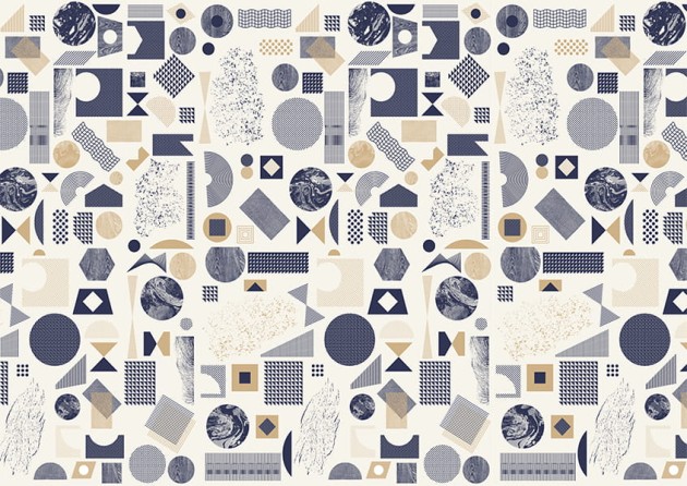 Texturae TXWR16236 Pattern Abstract Ultra B - mural w geometryczny i abstrakcyjny wzór
