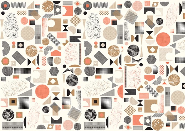 Texturae TXWR16237 Pattern Abstract Ultra A - mural w geometryczny i abstrakcyjny wzór
