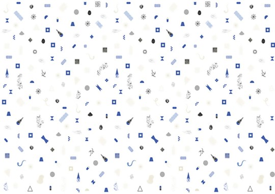 Texturae TXWR16231 Pattern Abstract Mini A - mural w geometryczny i abstrakcyjny wzór