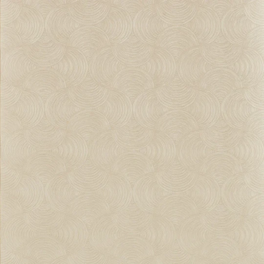 Casamance 76630508 Magnitude-Textures Meteore Sable - tapeta geometryczna ze złotymi zdobieniami