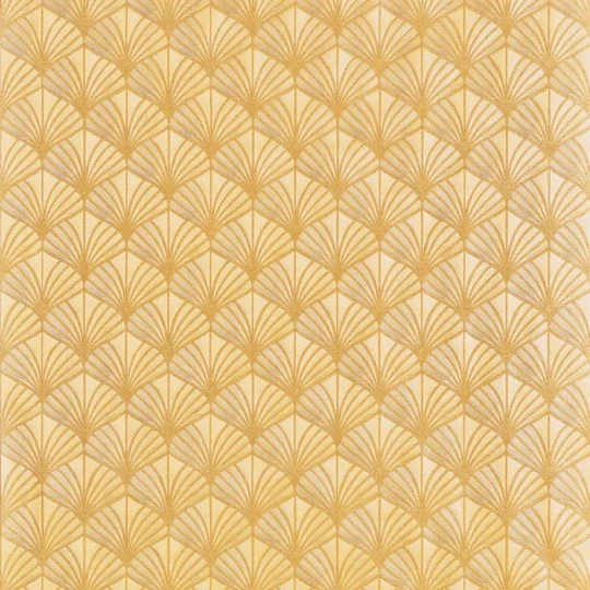 Casamance 76641018 Magnitude-Textures Orion Or - tapeta w złote, metaliczne liście