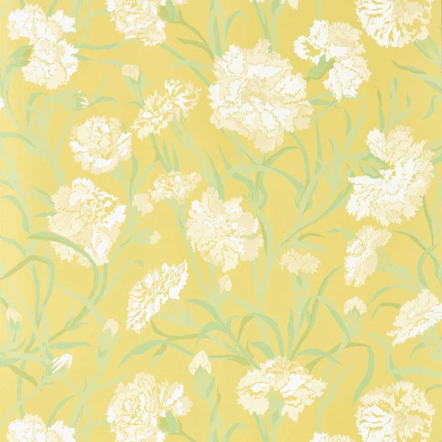 Harlequin 113133 Idyllic Fleur de Joie Chalk/Clover/Honey - tapeta w kwiaty