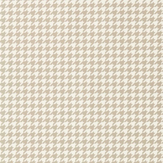 Harlequin 113130 Idyllic Houndstooth Taupe/Soft Focus - tapeta w pepitkę