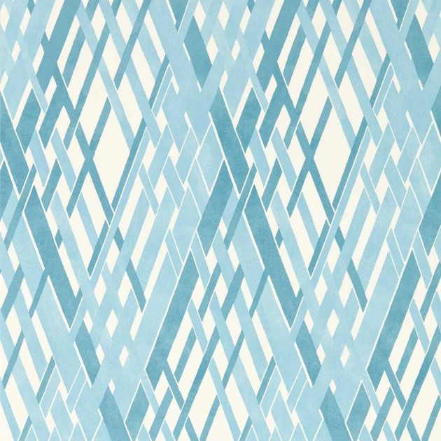 Harlequin 113125 Idyllic Locronan Cornflower/First Light - tapeta w kratkę