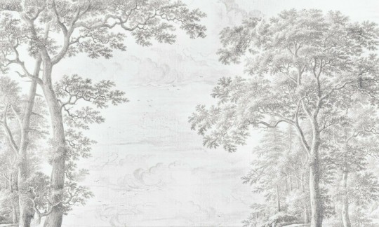 Dekorami Alberi 2 - mural w leśny krajobraz