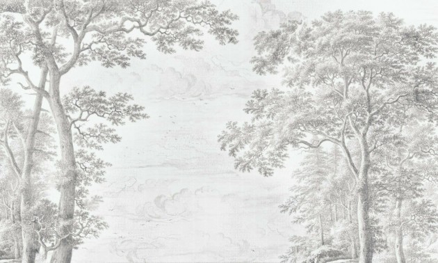 Dekorami Alberi 2 - mural w leśny krajobraz