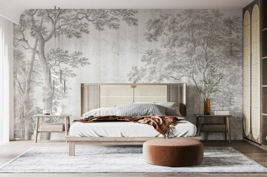 Dekorami Alberi 2 - mural w leśny krajobraz