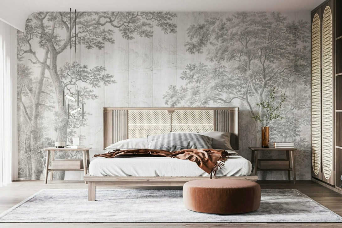 Dekorami Alberi 3 - mural w leśny krajobraz