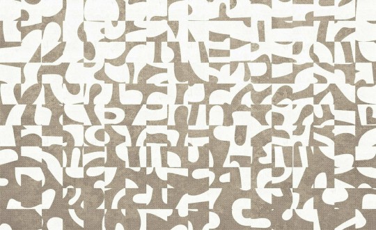 Dekorami Alphabet 1 - mural w geometryczny wzór