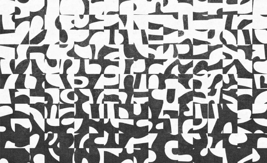 Dekorami Alphabet 2 - mural w geometryczny wzór