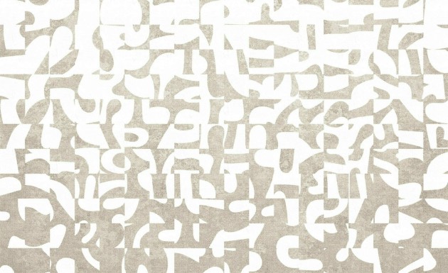 Dekorami Alphabet 5 - mural w geometryczny wzór