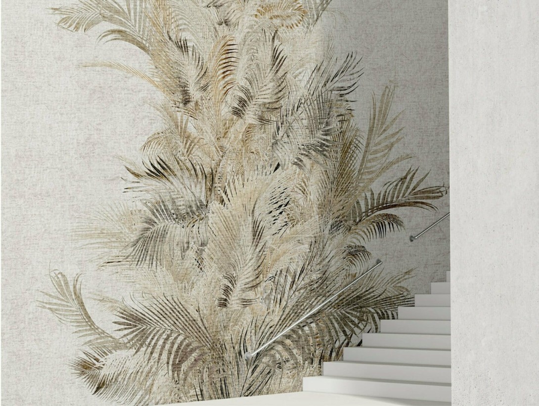 Dekorami Areca 2 - mural w egzotyczne liście