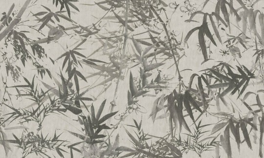 Dekorami Bamboo 2 - mural w liście bambusa