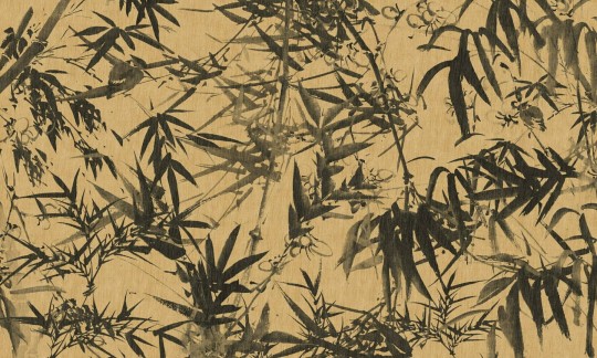 Dekorami Bamboo 3 - mural w liście bambusa