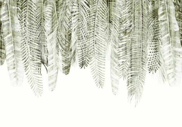 Dekorami Barbados 1 - mural w egzotyczne liście