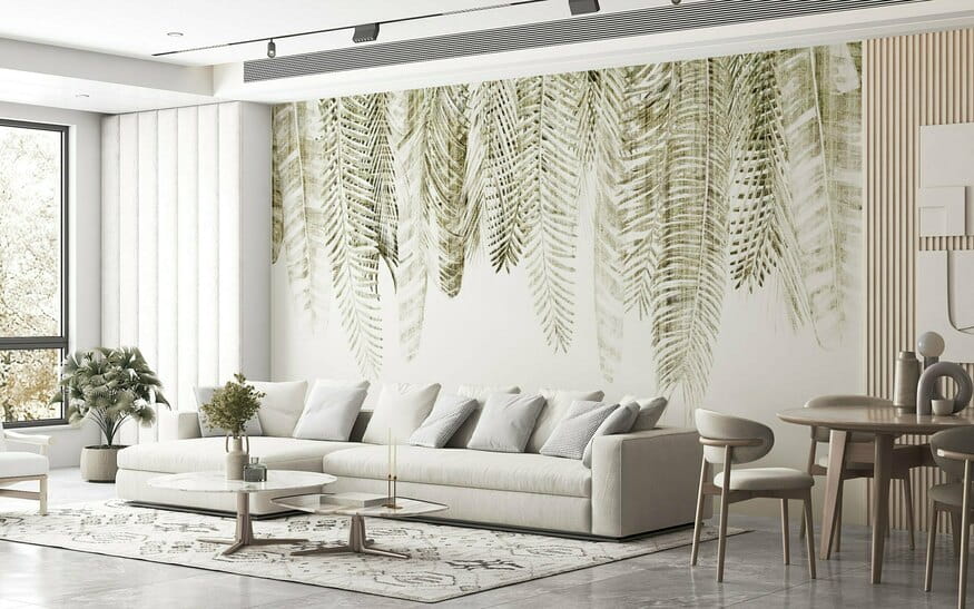 Dekorami Barbados 2 - mural w egzotyczne liście