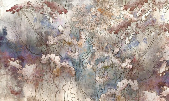 Dekorami Dopamine 1 - mural w roślinny motyw