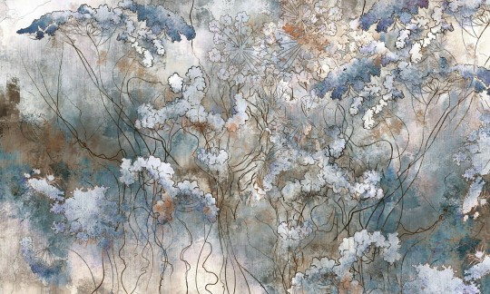 Dekorami Dopamine 3 - mural w roślinny motyw