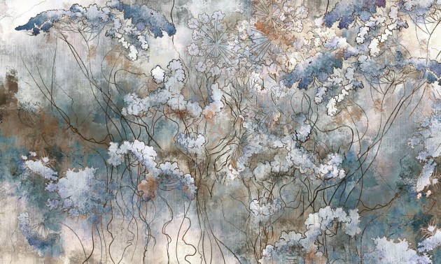 Dekorami Dopamine 3 - mural w roślinny motyw