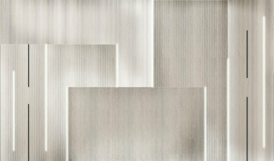 Dekorami Frappe 1 - mural w geometryczny wzór