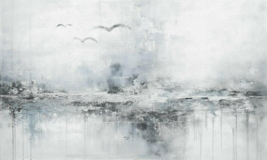 Dekorami Imagine 3 - mural w abstrakcyjny krajobraz