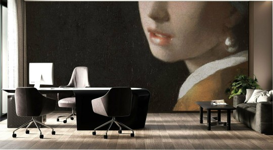 Dekorami La Perla 4 - mural w obraz „Dziewczyna z perłą”