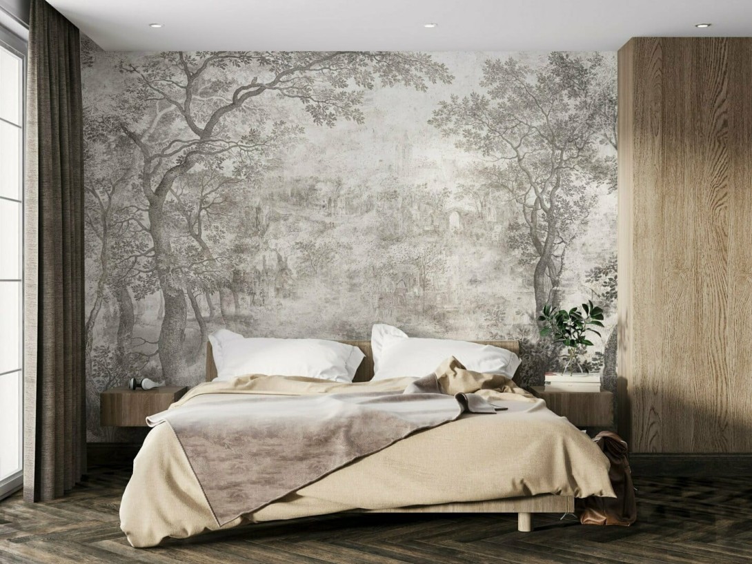 Dekorami Miracle 4 - mural w leśny krajobraz