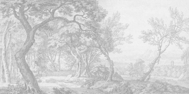 Dekorami Melange 2 - mural w leśny krajobraz