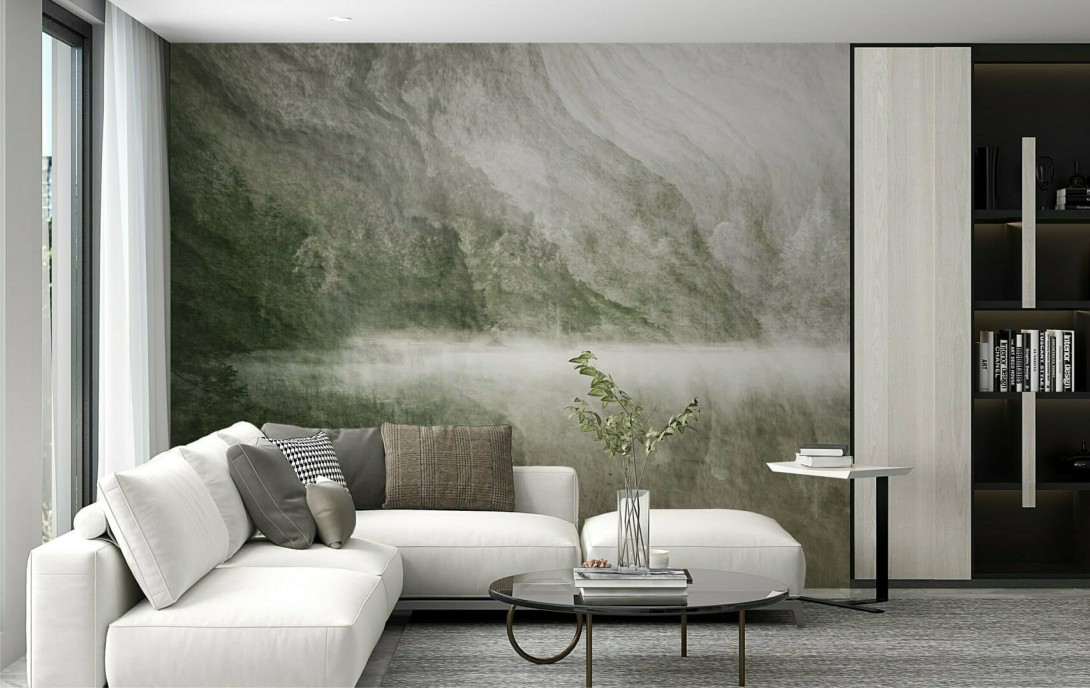 Dekorami Ondine 2 - mural w abstrakcyjny wzór