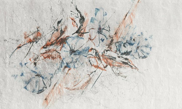 Dekorami Selena 1 - mural w abstrakcyjny wzór