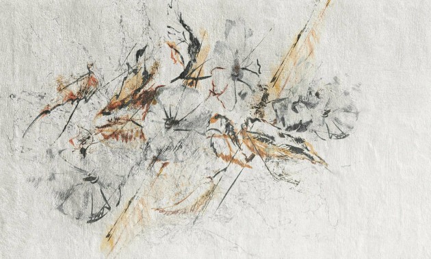 Dekorami Selena 4 - mural w abstrakcyjny wzór