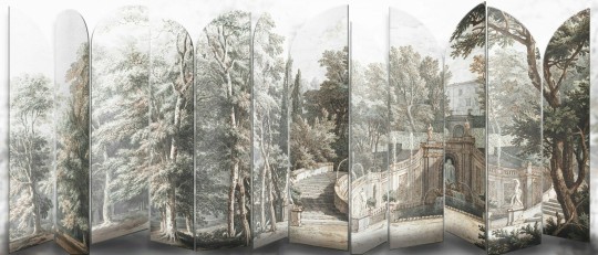 Dekorami Tivoli 2 - mural w roślinny motyw