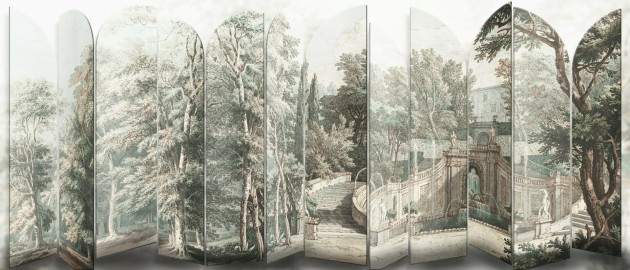 Dekorami Tivoli 3 - mural w roślinny motyw