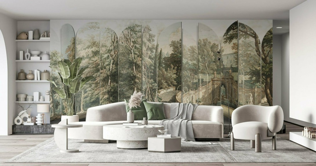 Dekorami Tivoli 6 - mural w roślinny motyw