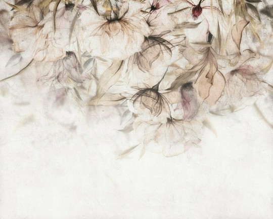 Dekorami Xray 1 - mural w kwiaty