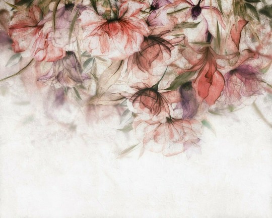 Dekorami Xray 2 - mural w kwiaty