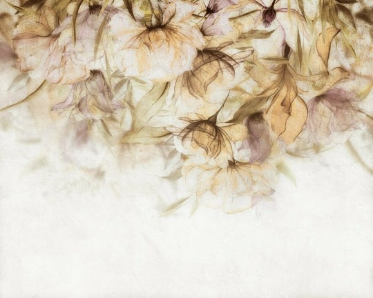 Dekorami Xray 3 - mural w kwiaty