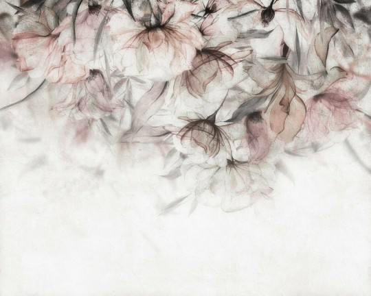 Dekorami Xray 4 - mural w kwiaty