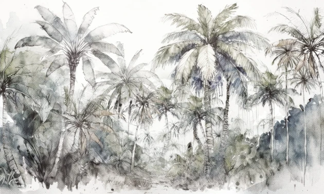 Dekorami Coconut Beach 2 - mural w egzotyczny krajobraz