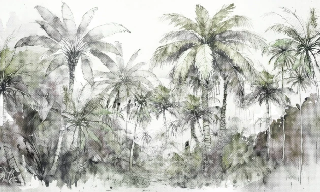 Dekorami Coconut Beach 4 - mural w egzotyczny krajobraz