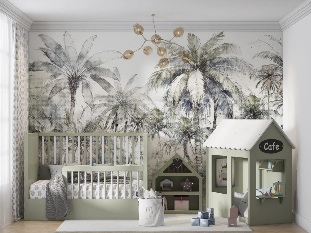 Dekorami Coconut Beach 4 - mural w egzotyczny krajobraz
