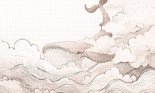 Dekorami Ballena 2 - mural dla dzieci w morski motyw