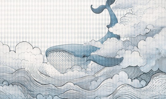 Dekorami Ballena 3 - mural dla dzieci w morski motyw