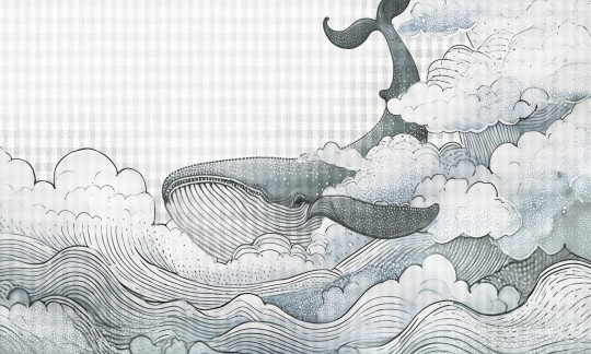 Dekorami Ballena 4 - mural dla dzieci w morski motyw