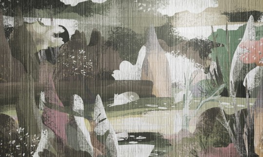 Dekorami Meow Garden 3 - mural dla dzieci w bajkowy krajobraz