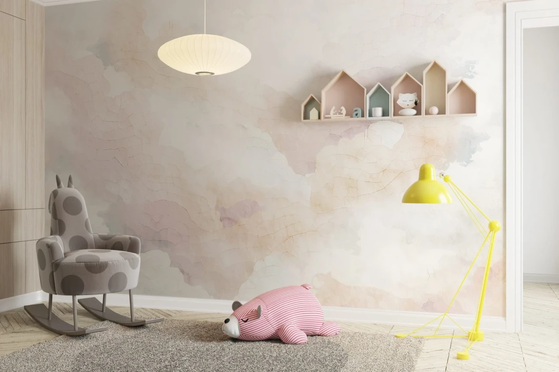 Dekorami Niebo 4 - mural dla dzieci w chmury